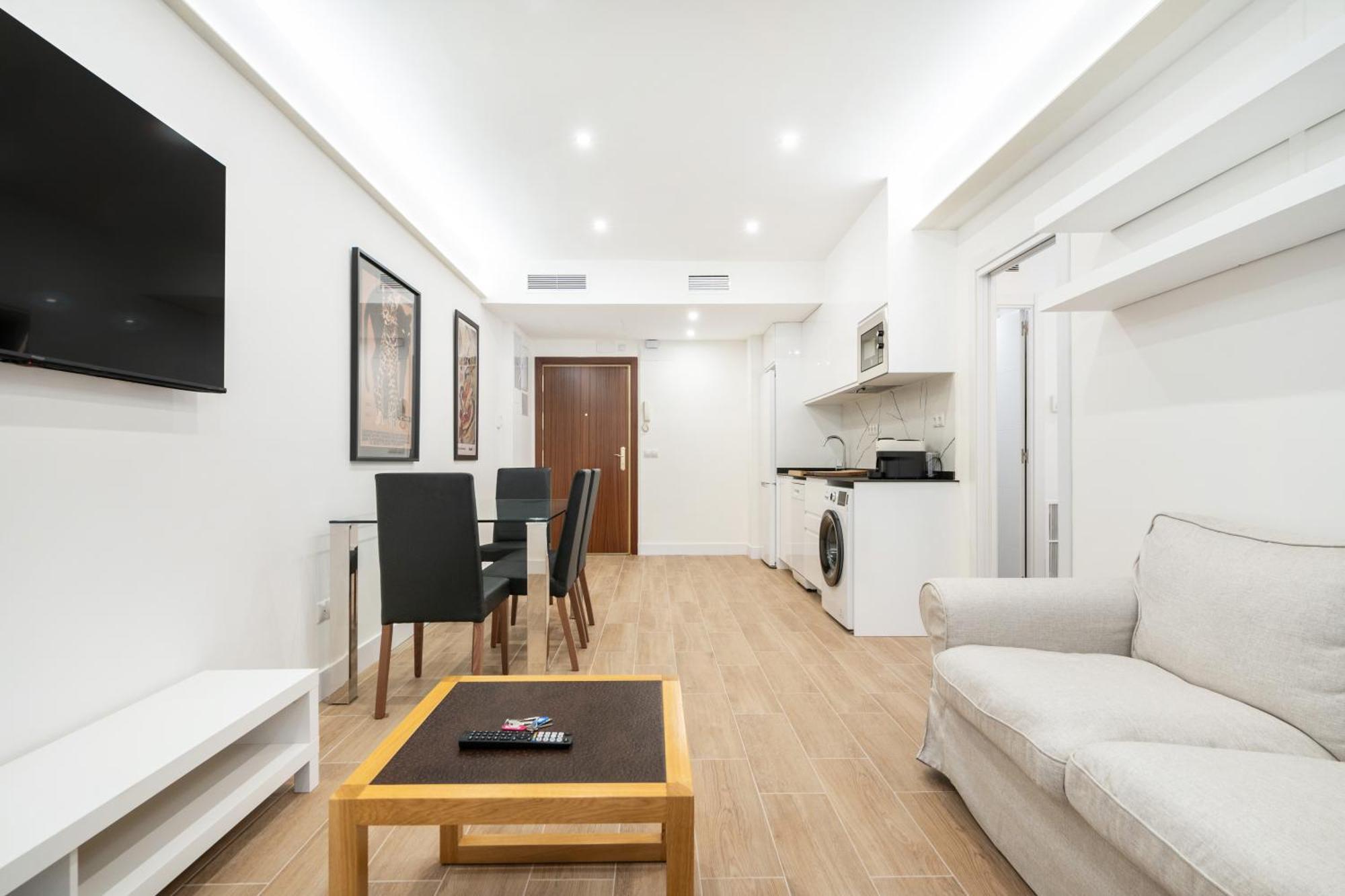 Ferienwohnung Apartamento Unico En Gran Via Madrid Exterior foto