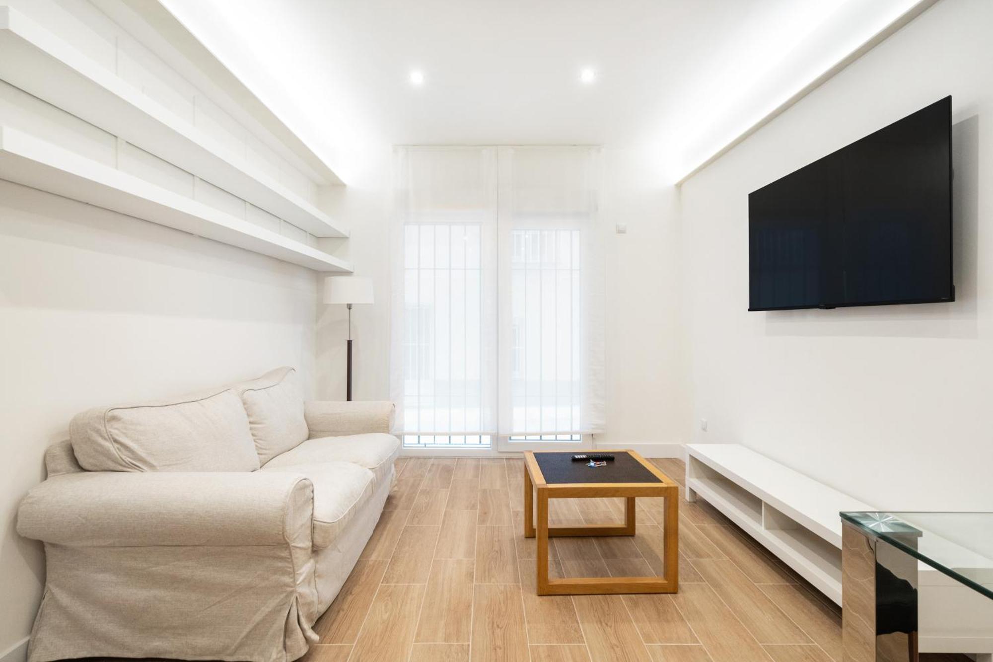 Ferienwohnung Apartamento Unico En Gran Via Madrid Exterior foto