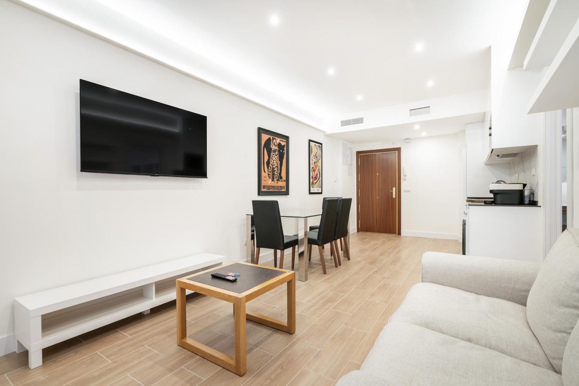 Ferienwohnung Apartamento Unico En Gran Via Madrid Exterior foto